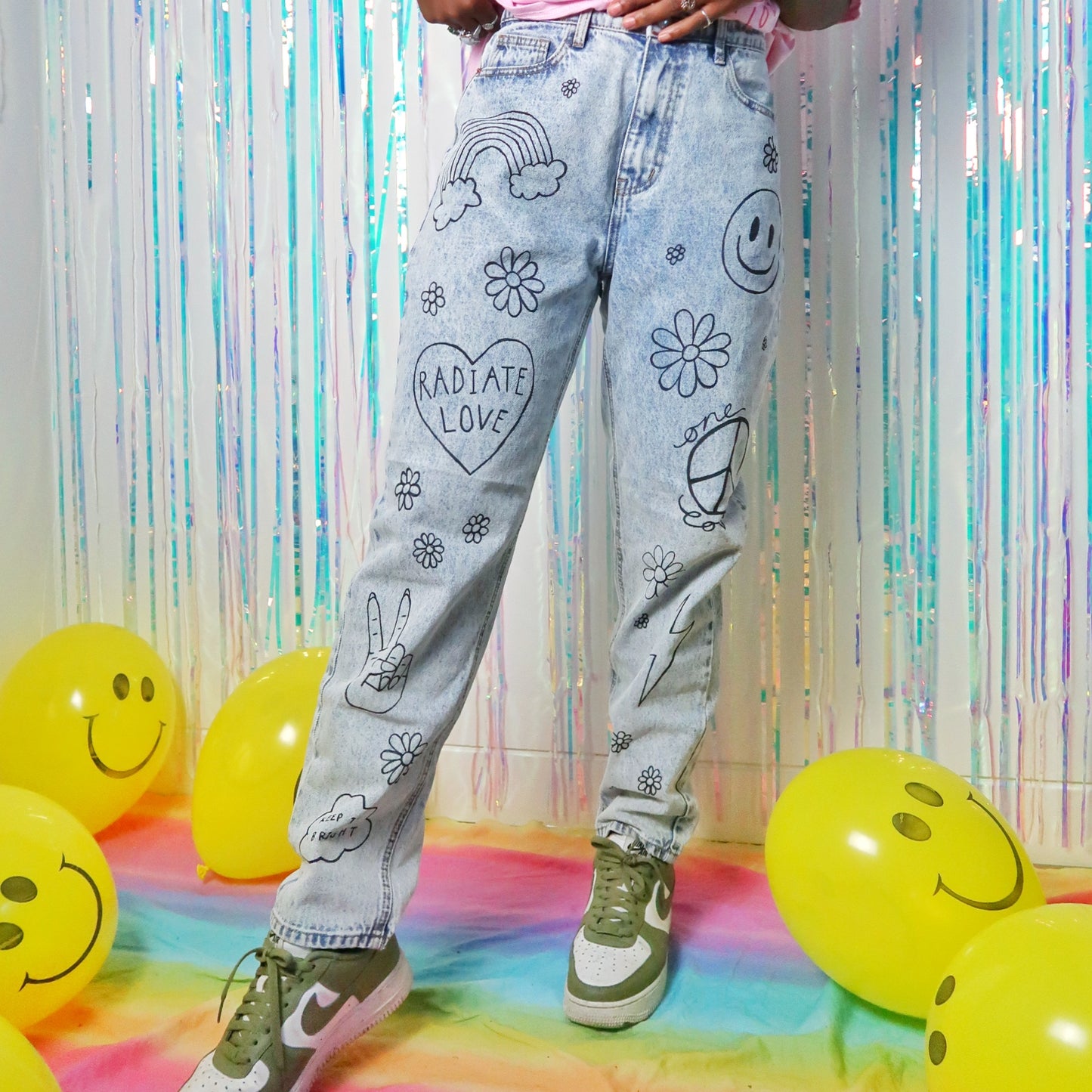 hippie heart jeans - v.1