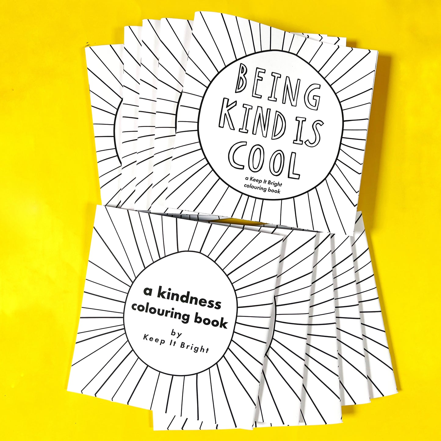 being kind is cool - colouring book