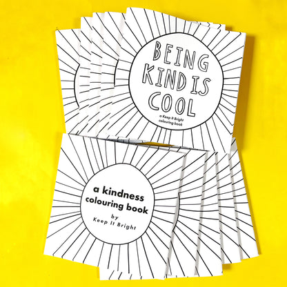 being kind is cool - colouring book