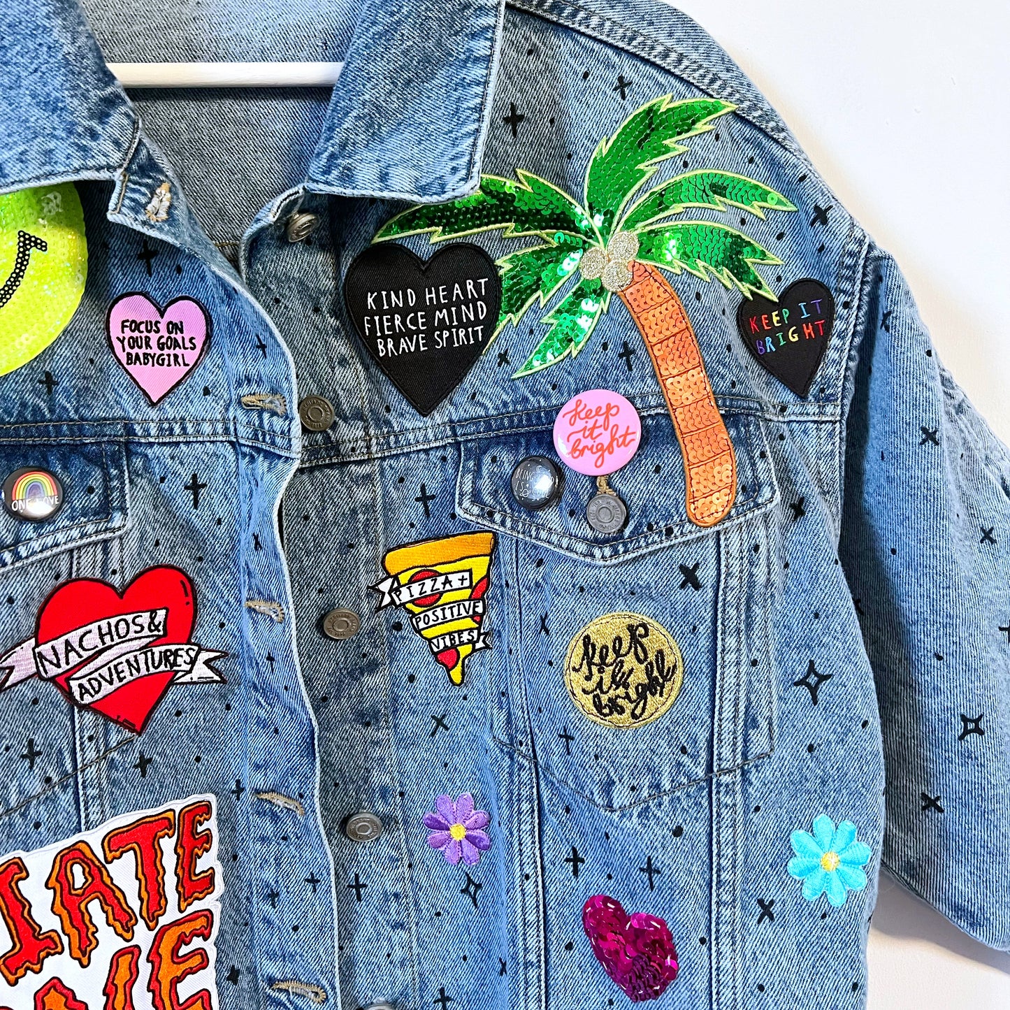 the ‘lucky’ denim jacket