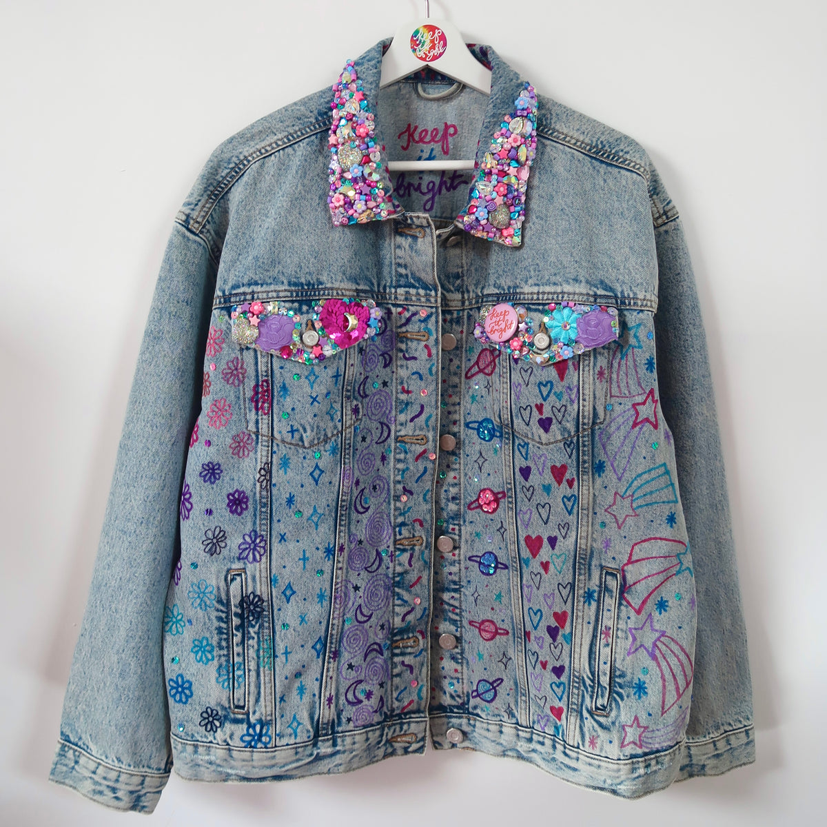the ‘cosmic’ denim jacket