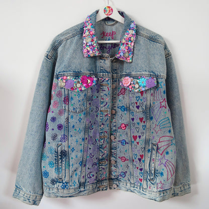 the ‘cosmic’ denim jacket