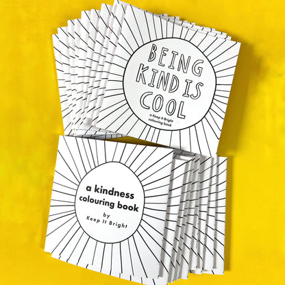 being kind is cool - colouring book