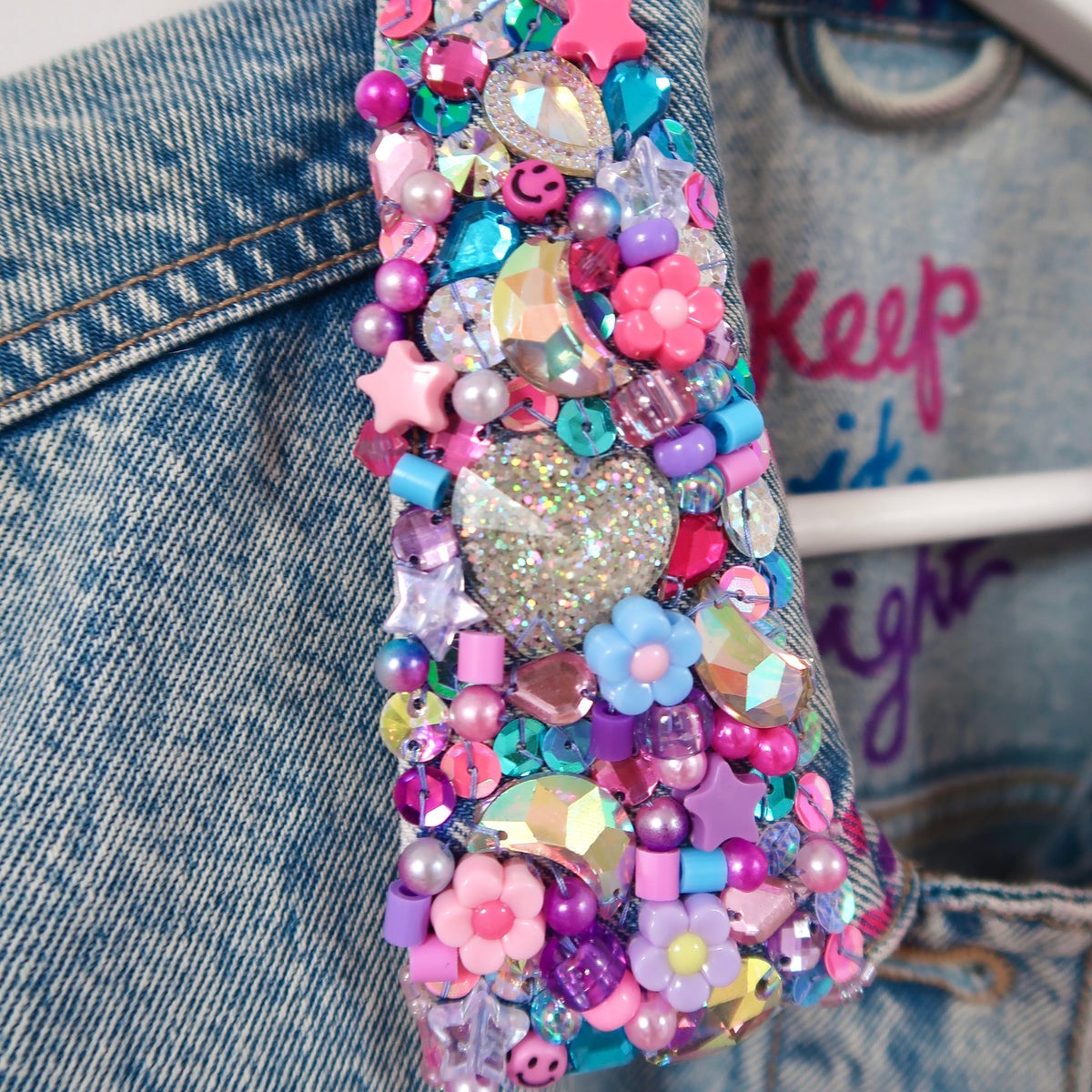 the ‘cosmic’ denim jacket