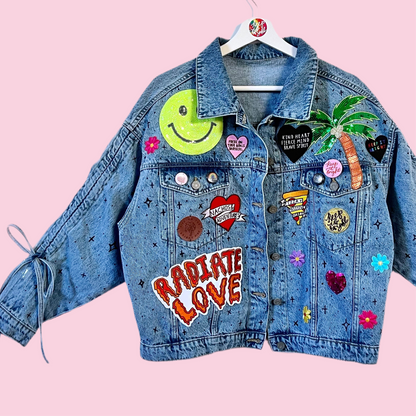 the ‘lucky’ denim jacket
