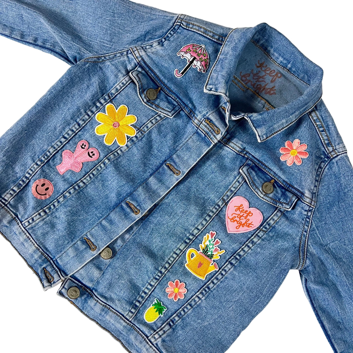 ‘sunshine’ kids denim jacket