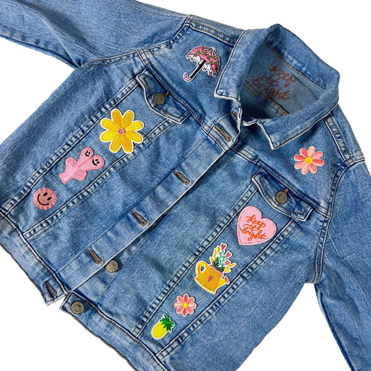 ‘sunshine’ kids denim jacket