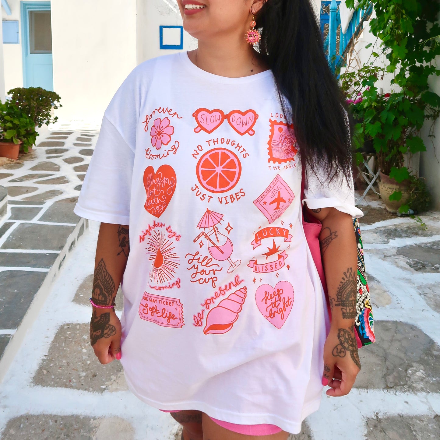 brighter days t-shirt - white
