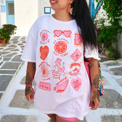 brighter days t-shirt - white