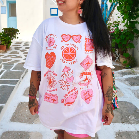 brighter days t-shirt - white