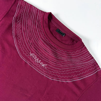 blessed embroidered sweatshirt - burgundy