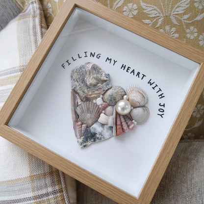 coastal treasure - framed art