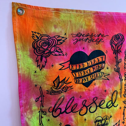 tattoo flash wall hanging - fruit punch