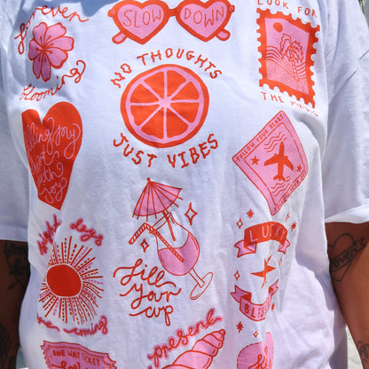 brighter days t-shirt - white
