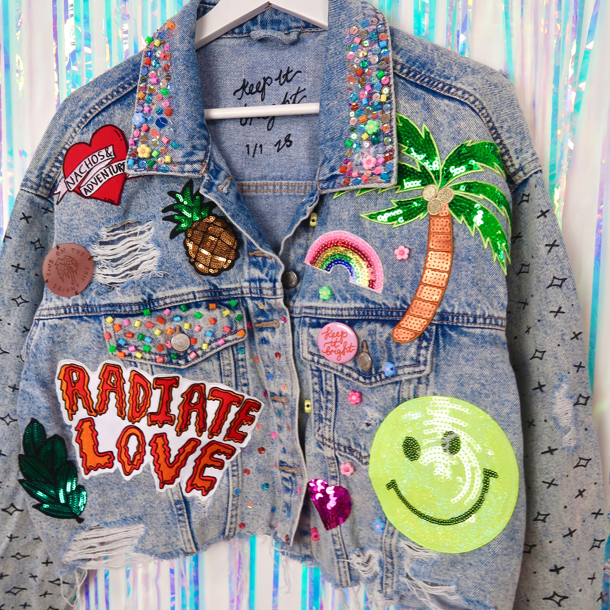 the ‘small joys’ denim jacket