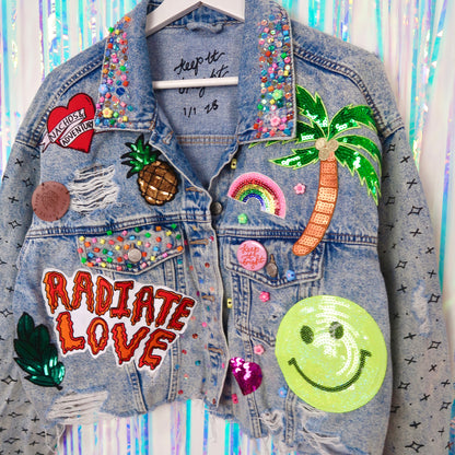 the ‘small joys’ denim jacket