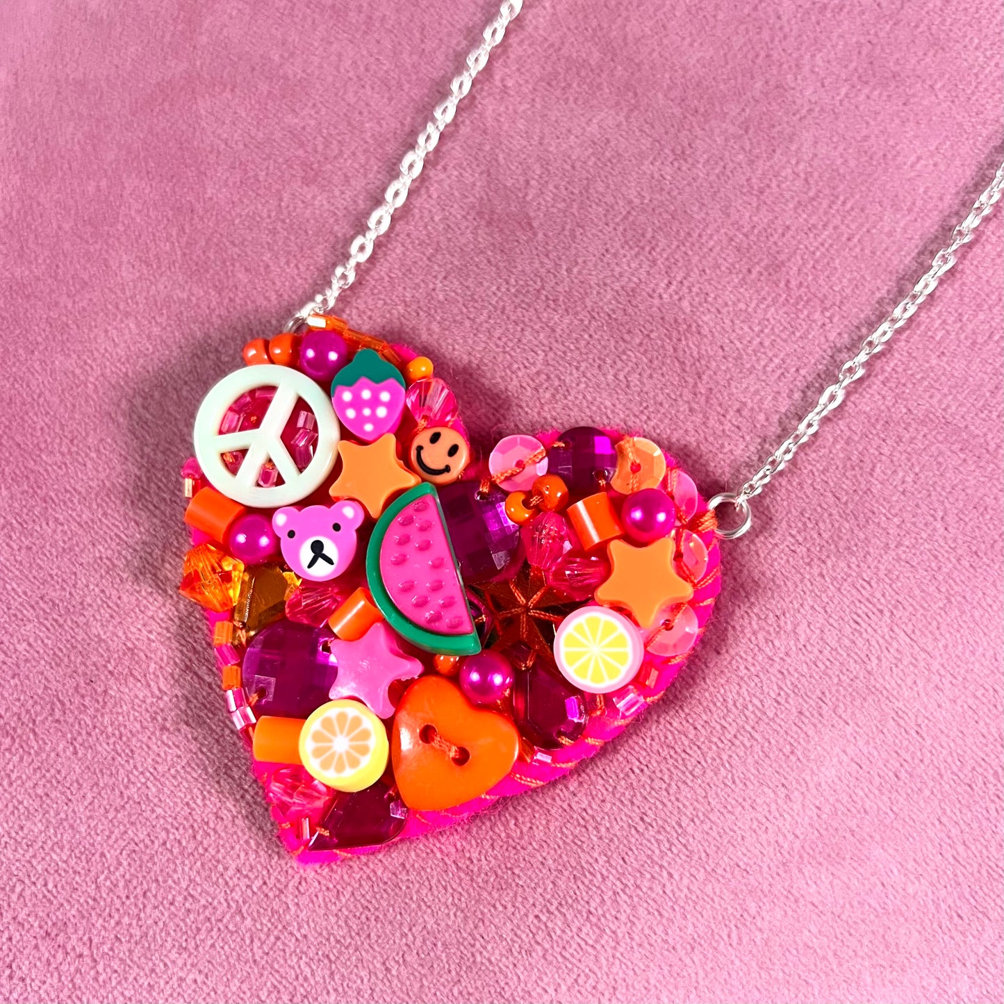 filling my heart with joy necklace