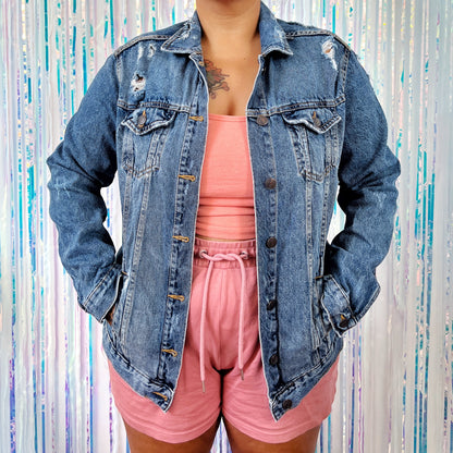 the ‘punk’ denim jacket