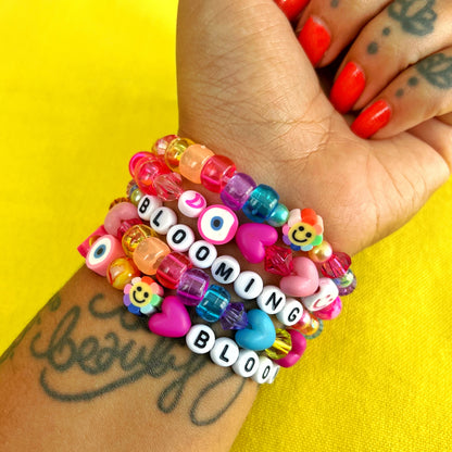 blooming pick'n'mix bracelets