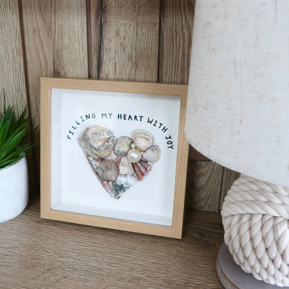 coastal treasure - framed art