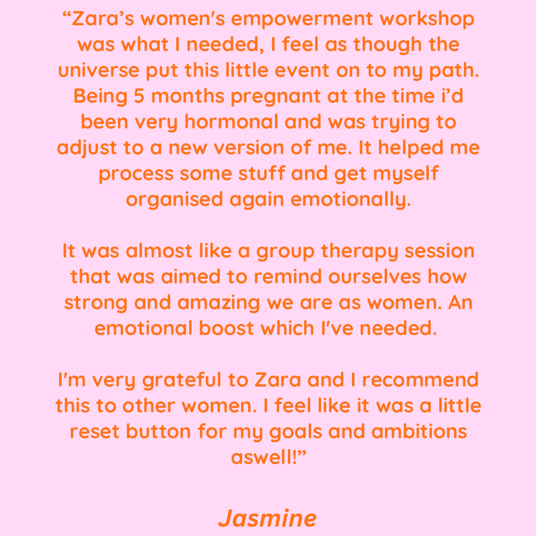 women's empowerment workshop | manchester | 19th september