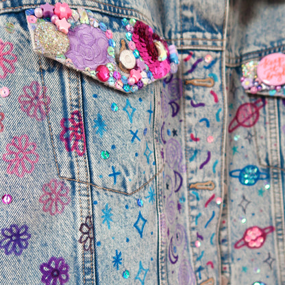 the ‘cosmic’ denim jacket