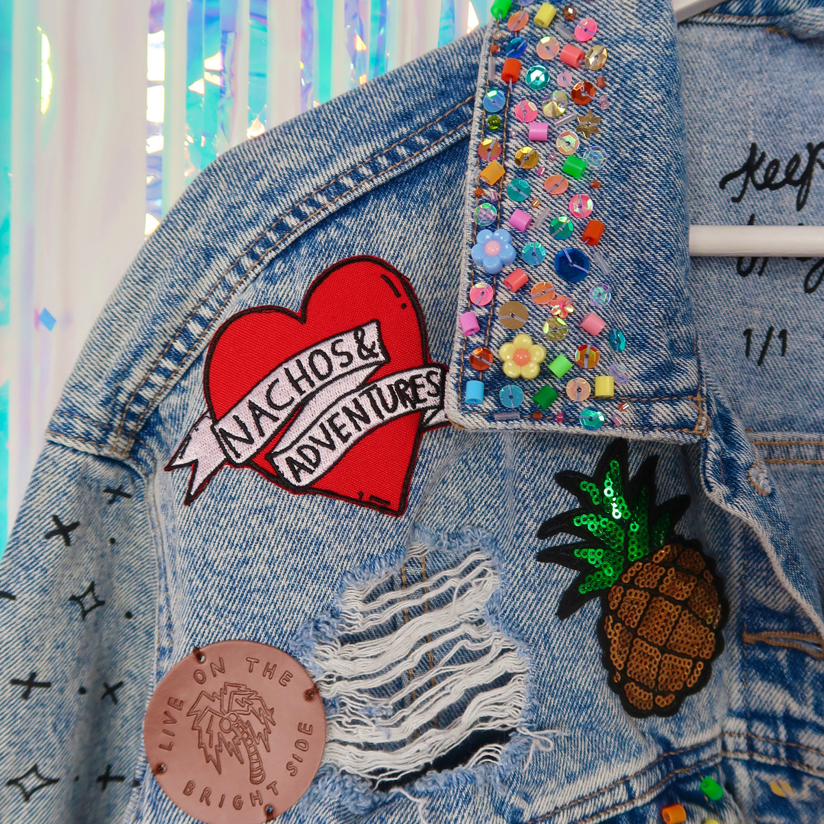 the ‘small joys’ denim jacket