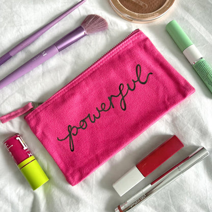 powerful zip pouch / purse