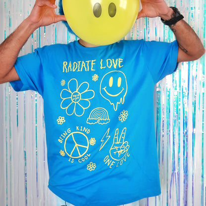 hippie heart t-shirts | 4 colours