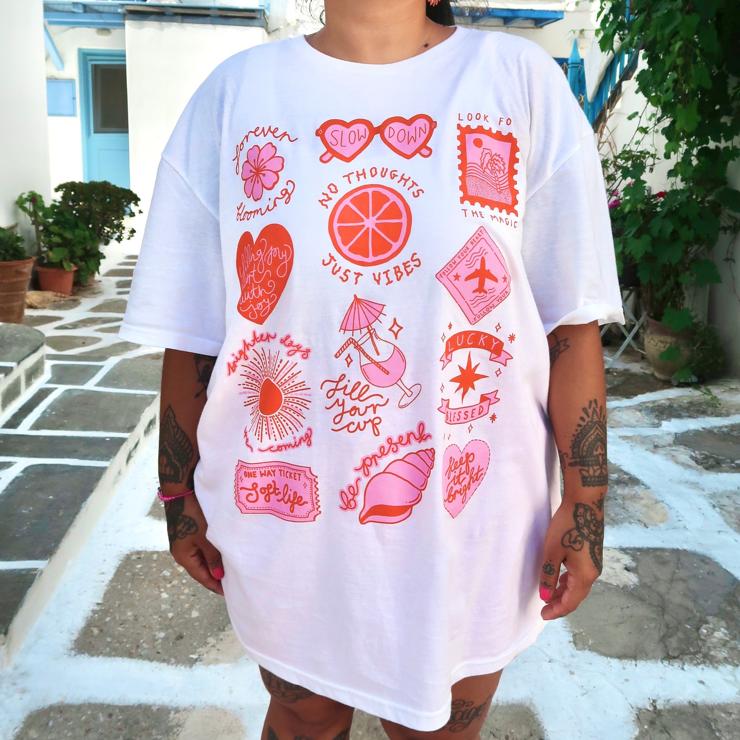 brighter days t-shirt - white