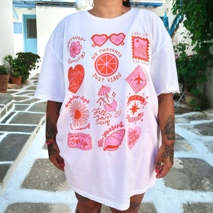 brighter days t-shirt - white
