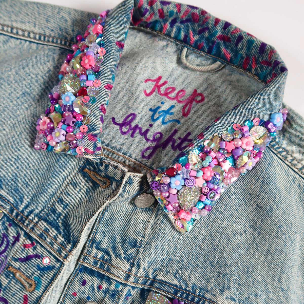 the ‘cosmic’ denim jacket