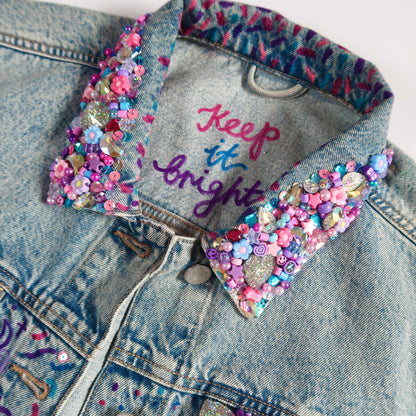the ‘cosmic’ denim jacket