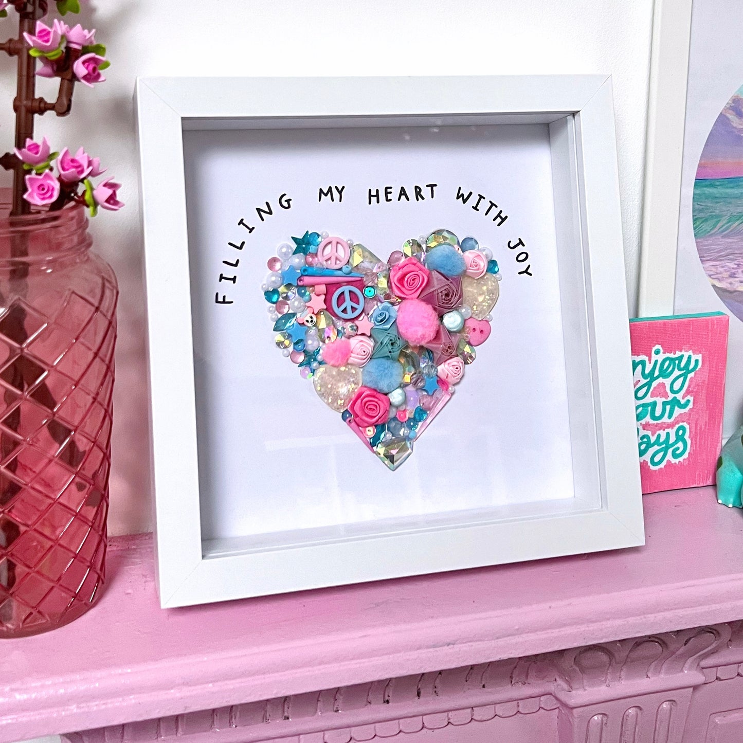 pastel dream - framed art