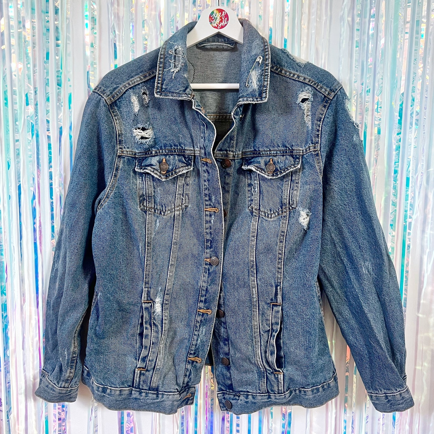 the ‘punk’ denim jacket