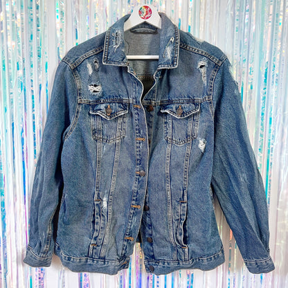 the ‘punk’ denim jacket