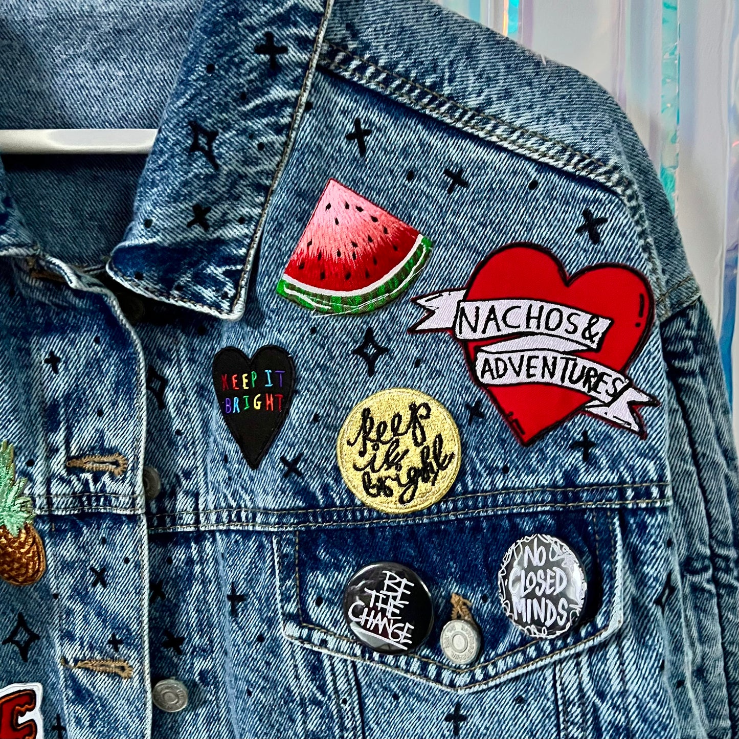 the ‘brave spirit’ denim jacket