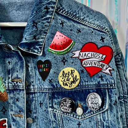 the ‘brave spirit’ denim jacket