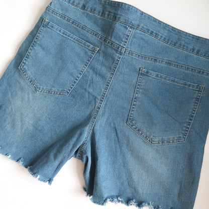 summer nights denim shorts