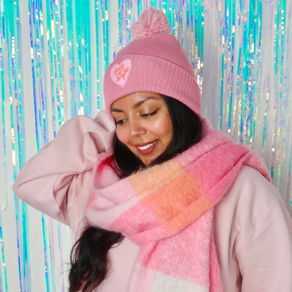 keep it bright bobble hat