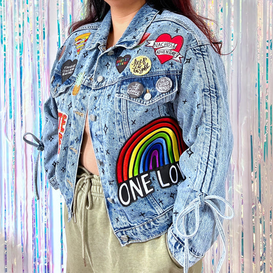 the ‘brave spirit’ denim jacket