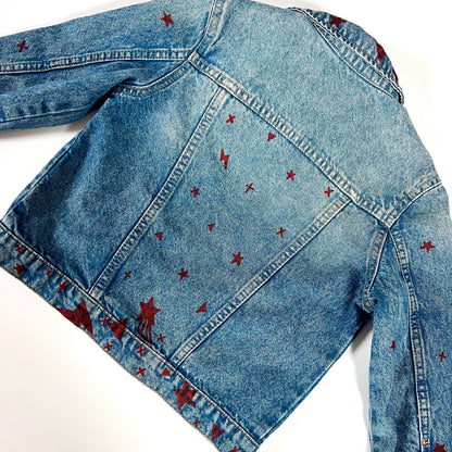 ‘rockstar’ kids denim jacket