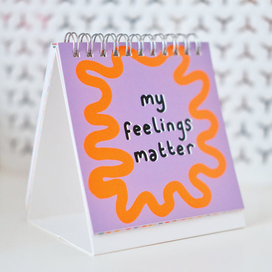 page-a-day affirmation easel