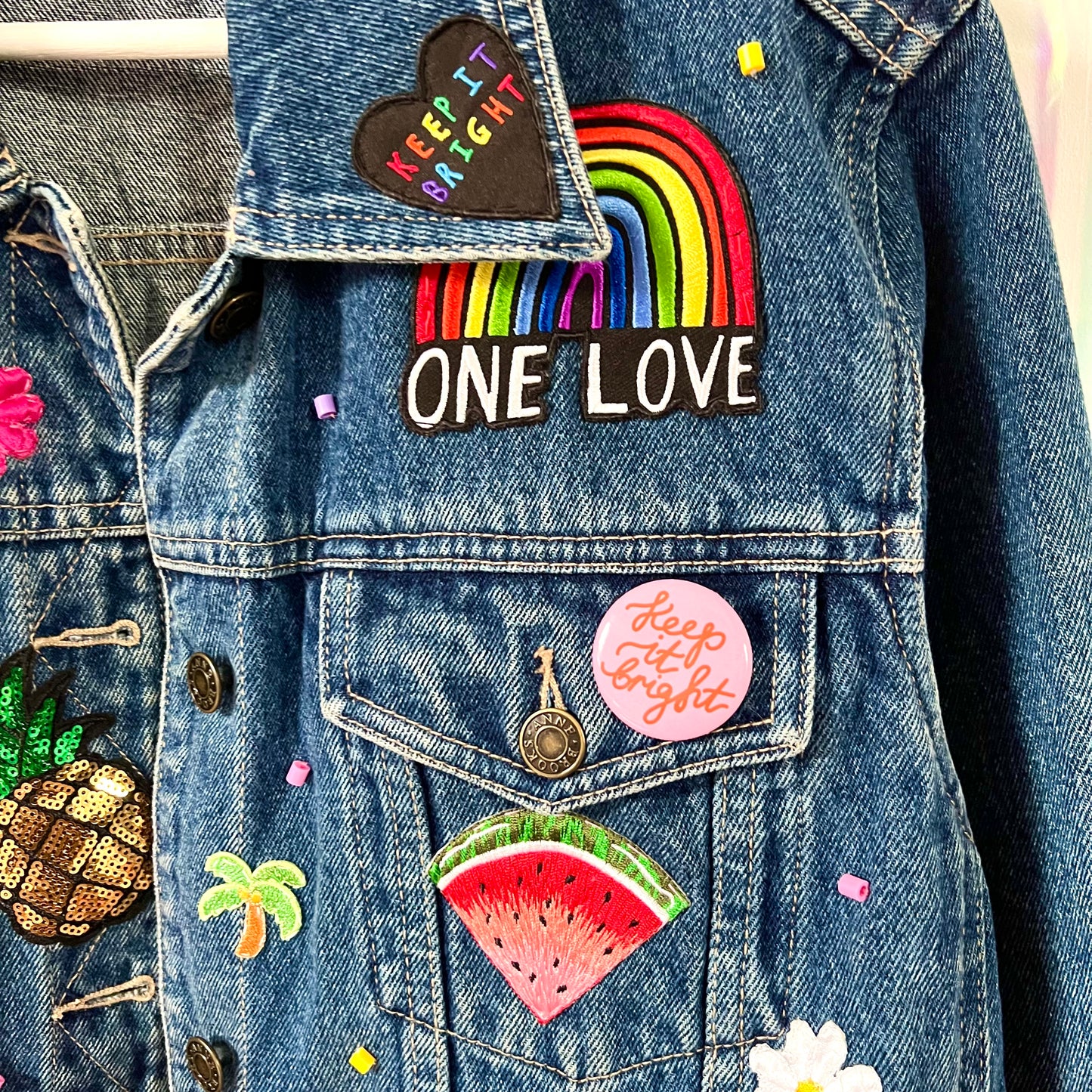 the ‘main character’ denim jacket