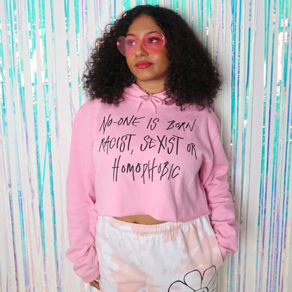 hate is taught hoodie - pink | 2 styles