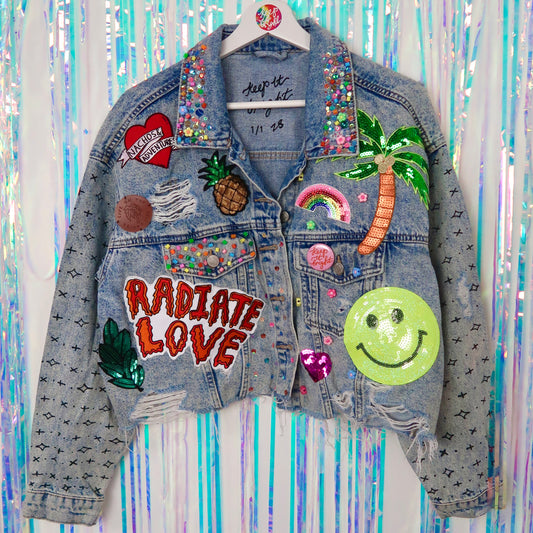 the ‘small joys’ denim jacket