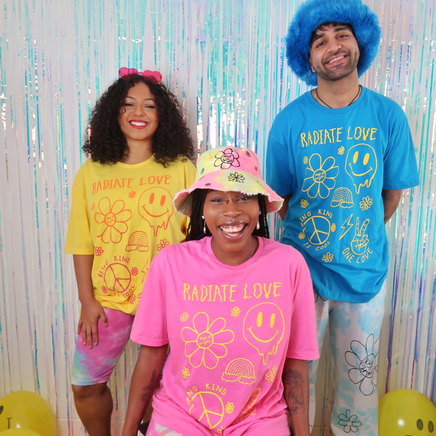 hippie heart t-shirts | 4 colours