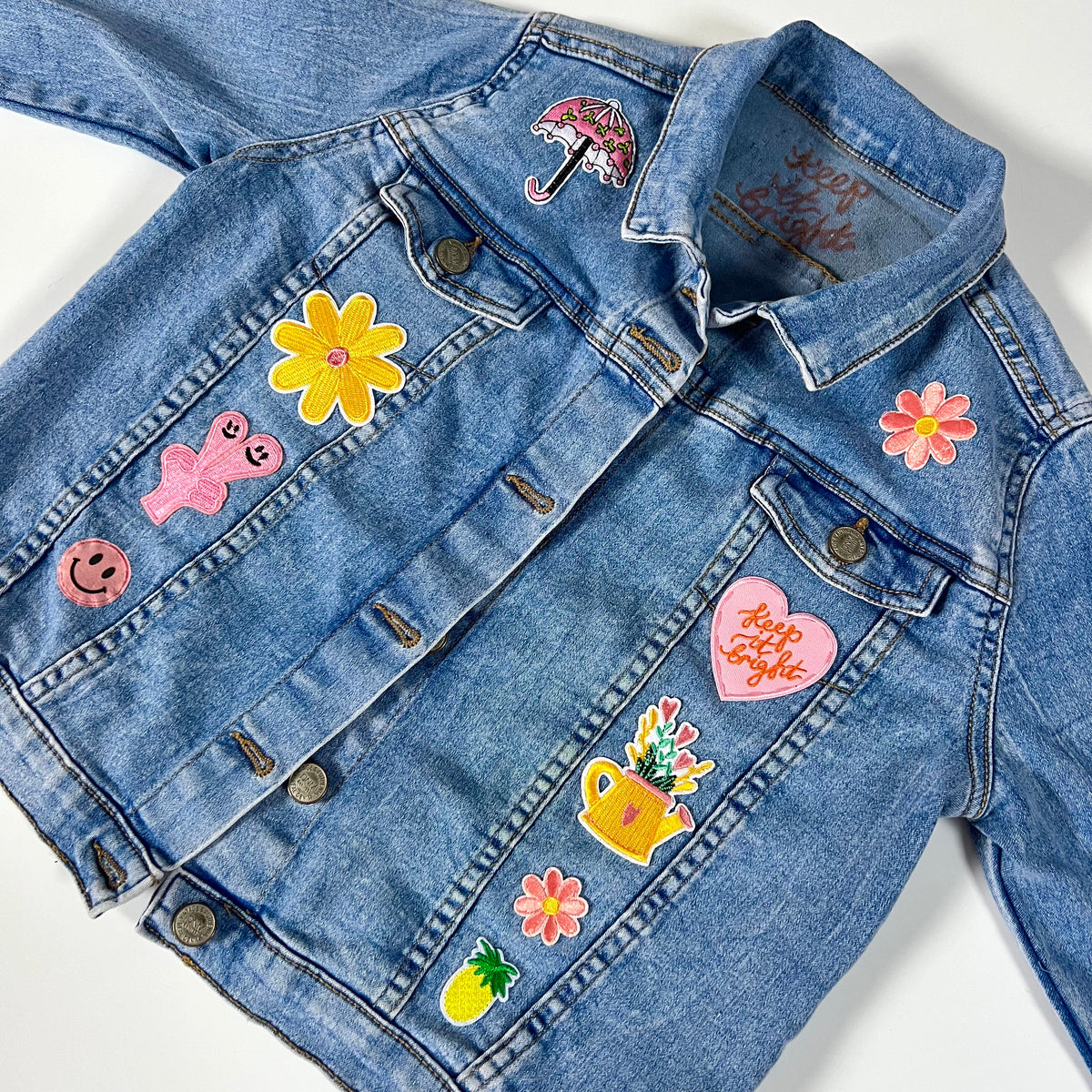 ‘sunshine’ kids denim jacket