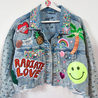 the ‘small joys’ denim jacket