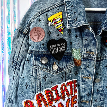 the ‘brave spirit’ denim jacket
